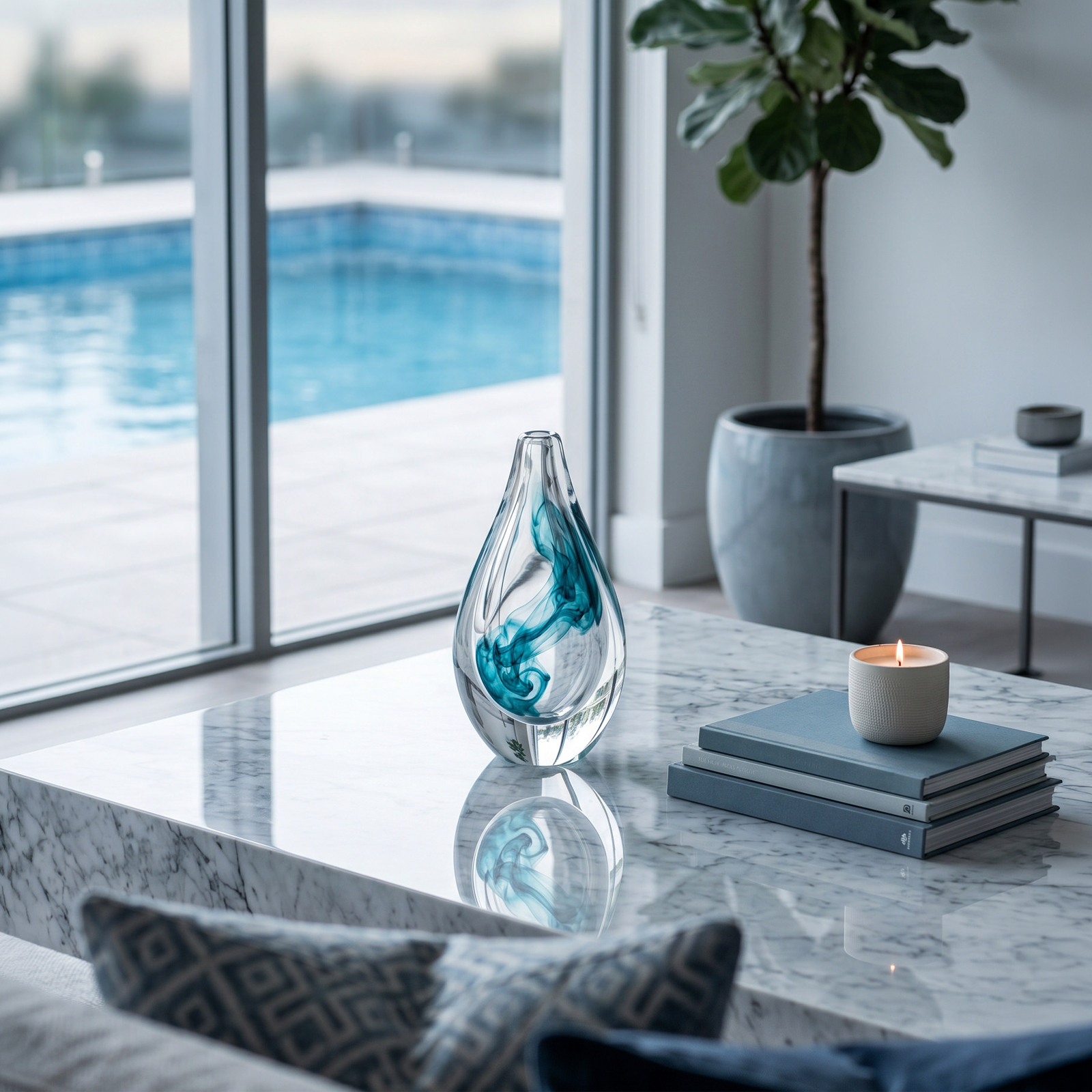 Produzione contenuti AI - ambientazione interior